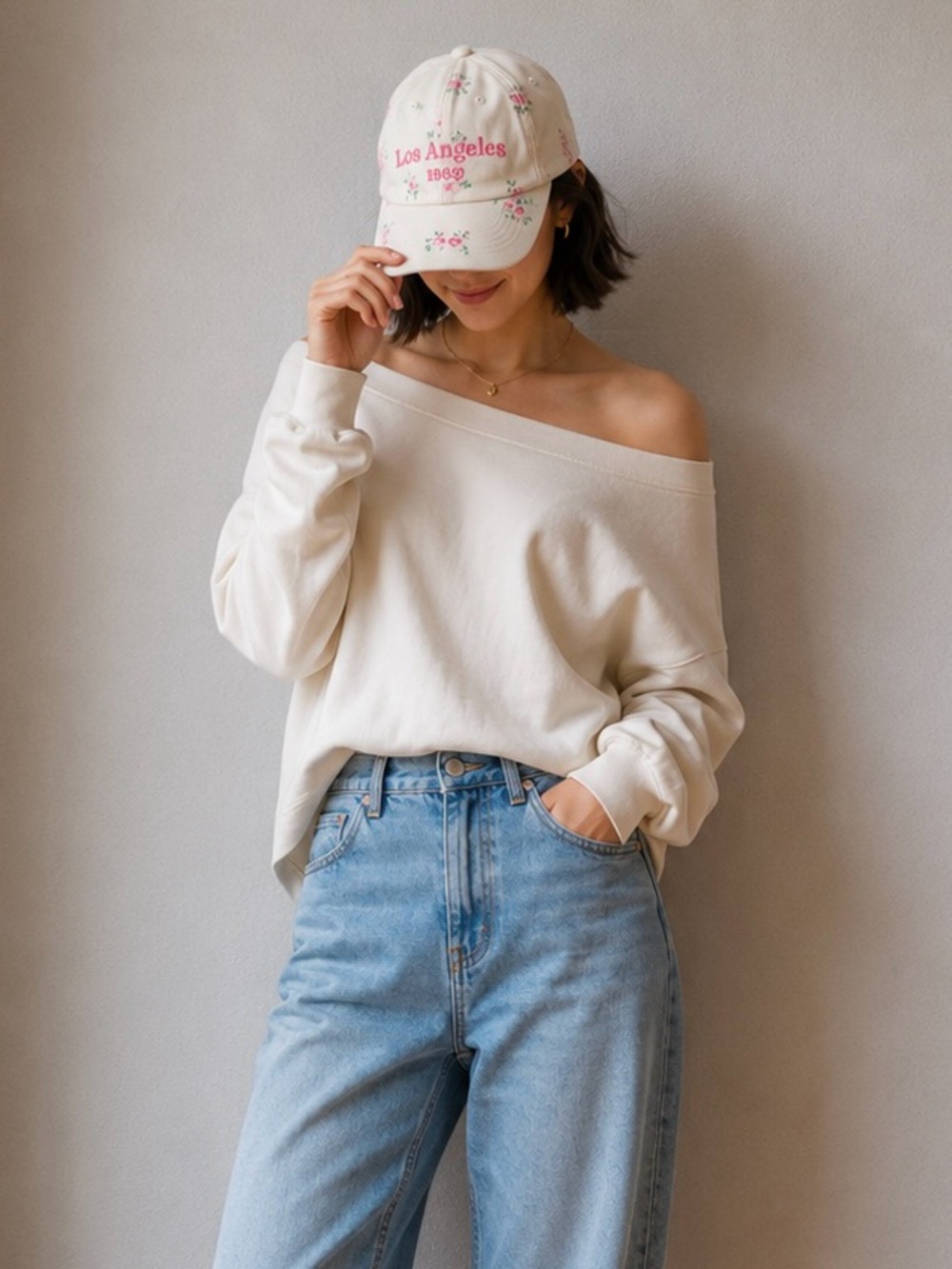Urban Outfitters Los Angeles Floral Dad Hat Coquette Y2K Sold Out